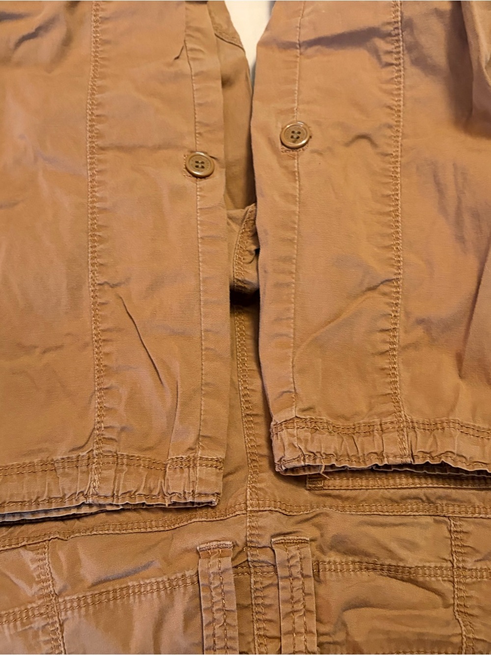 Calvin Klein Jeans Pre-loved Women’s Pants in Rust Size 4 - Picture 6 of 8